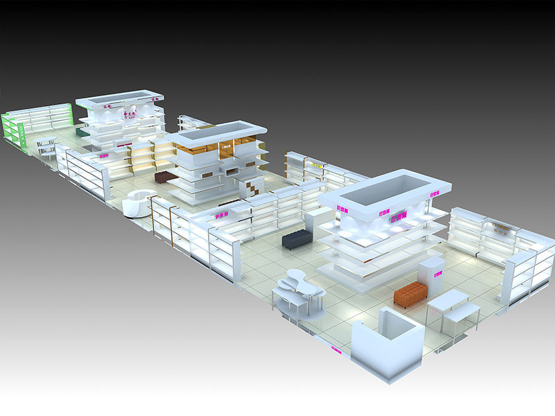 德州北临邑嘉悦广场-鞋区效果图